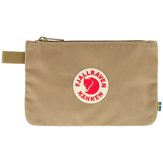 Fjällräven Kånken Gear Pocket Unisex Travel accessories Beige Main Front 104378