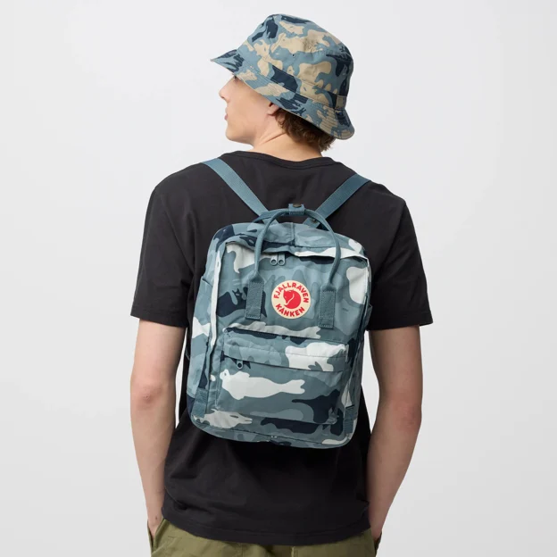 Fjällräven Kånken Graphics Unisex Daypacks Model Angle G 100451