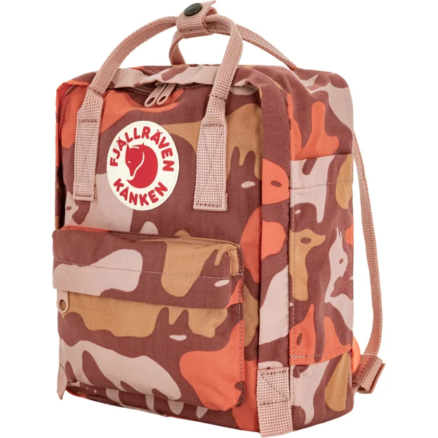 Fjällräven Kånken Graphics Mini Unisex Daypacks Pink Main Angle F 100066