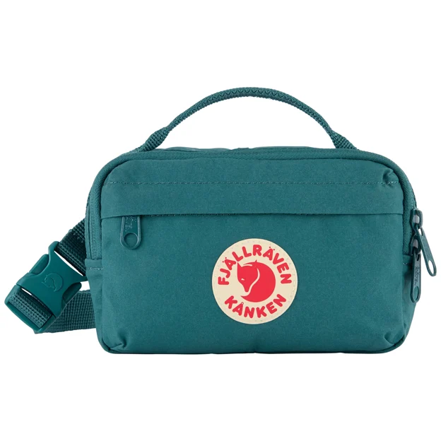 Fjällräven Kånken Hip Pack Unisex Daypacks Green Main Front 104430