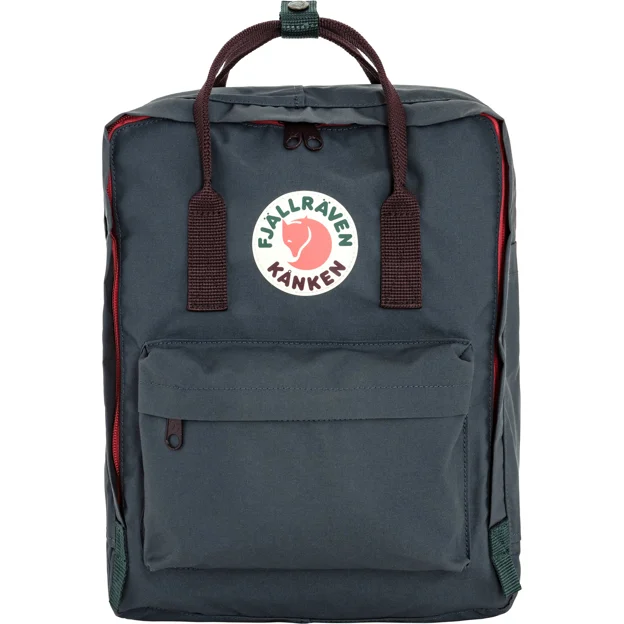 Fjällräven Kånken Koncept Unisex Daypacks Grey, Purple Main Front 100060