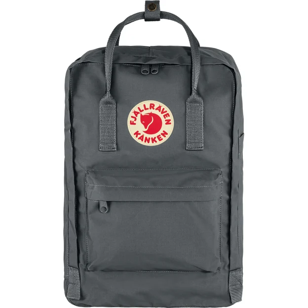 Fjällräven Kånken Laptop 15 Unisex Daypacks Grey Main Front 56423
