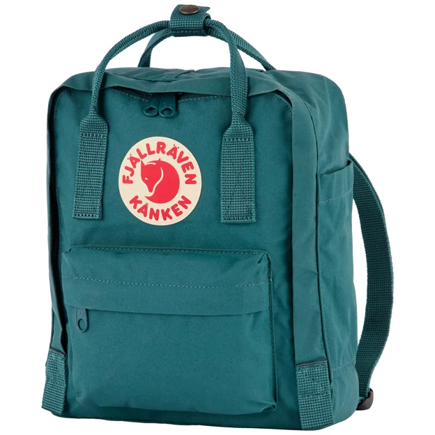 Fjällräven Kånken Mini Unisex Outlet Green Main Angle F 104396