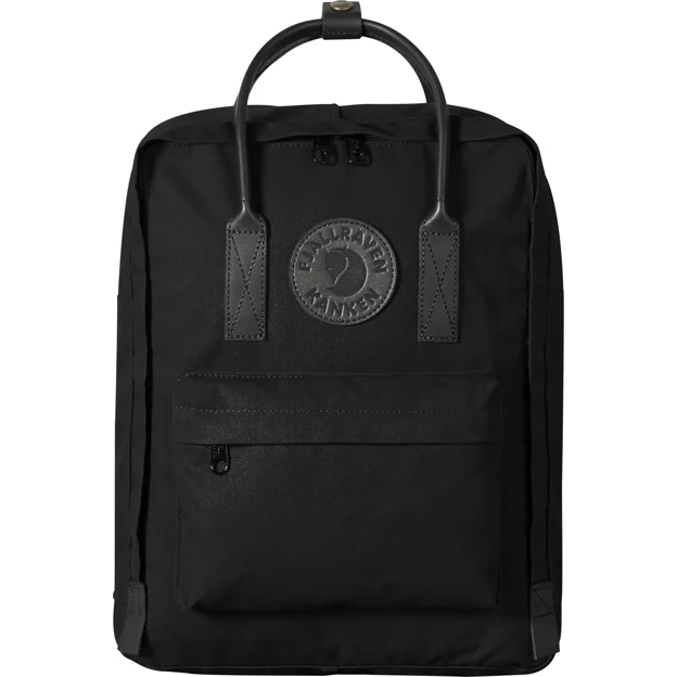 Fjällräven Kånken No. 2 Black Unisex Daypacks Black Main Front 17289