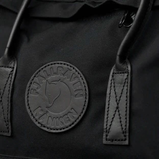 Fjällräven Kånken No. 2 Black Unisex Daypacks Model Angle F 92877