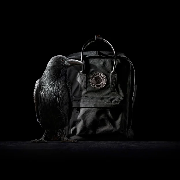 Fjällräven Kånken No. 2 Black Unisex Daypacks Detail Angle F 22467