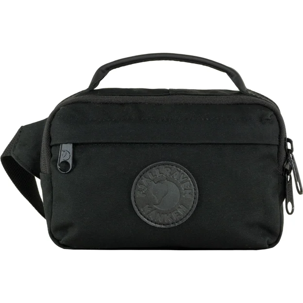Fjällräven Kånken No. 2 Black Hip Pack Unisex Daypacks Black Main Front 56452