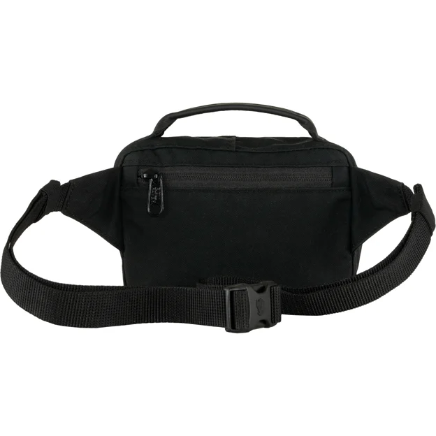 Fjällräven Kånken No. 2 Black Hip Pack Unisex Daypacks Black Main Back 59006