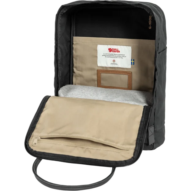 Fjällräven Kånken No. 2 Black Laptop 15 Unisex Laptop bags Detail Angle H 65426