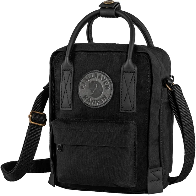 Fjällräven Kånken No. 2 Black Sling Unisex Shoulder bags Black Main Angle F 42880