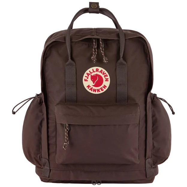 Fjällräven Kånken Outlong Unisex Daypacks Brown, Purple Main Front 104405