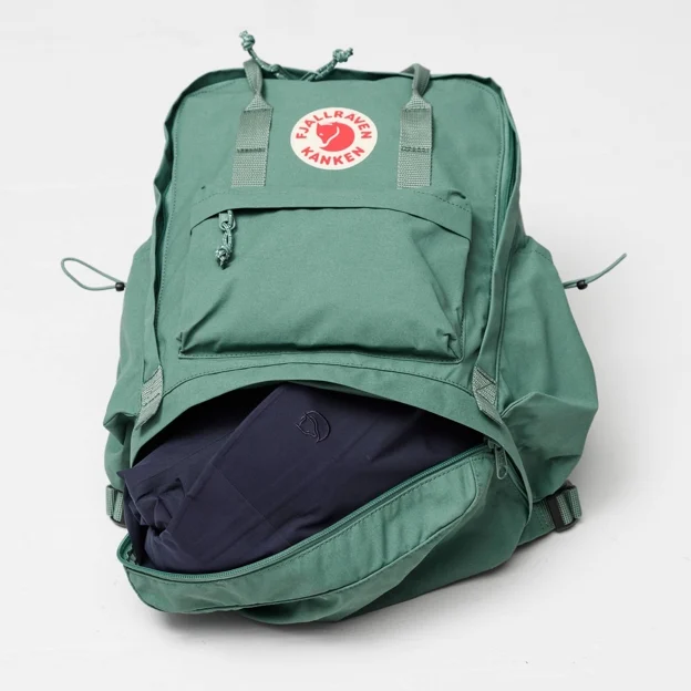 Fjällräven Kånken Outlong Unisex Daypacks Model Angle J 82223