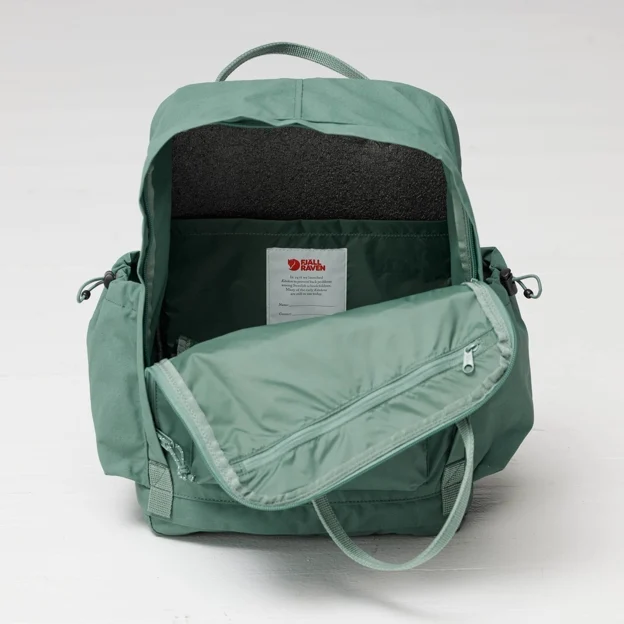 Fjällräven Kånken Outlong Unisex Daypacks Model Angle K 82224
