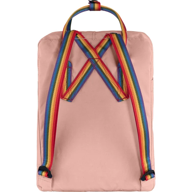 Fjällräven Kånken Rainbow Unisex Outlet Pink Main Back 100605