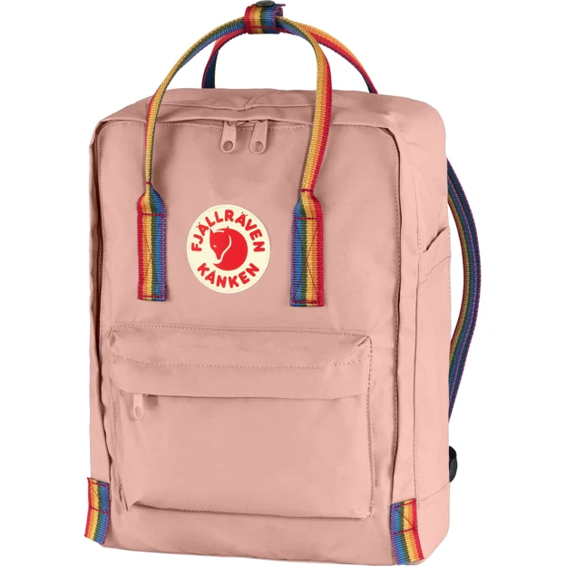 Fjällräven Kånken Rainbow Unisex Outlet Pink Main Angle F 100604