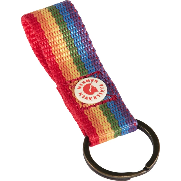 Fjällräven Kånken Rainbow Keyring Unisex Backpack & bag accessories Purple, Blue, Green, Yellow, Orange, Red Main Front 24537