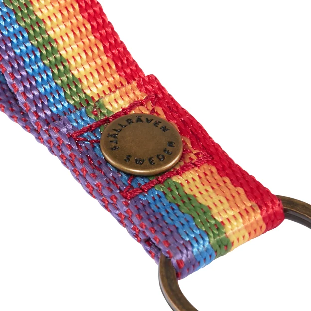 Fjällräven Kånken Rainbow Keyring Unisex Backpack & bag accessories Purple, Blue, Green, Yellow, Orange, Red Detail 24538