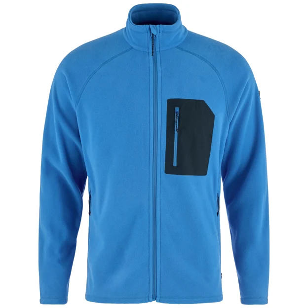 Fjällräven Kaipak Fleece M Men’s Fleeces Blue Main Front 104574