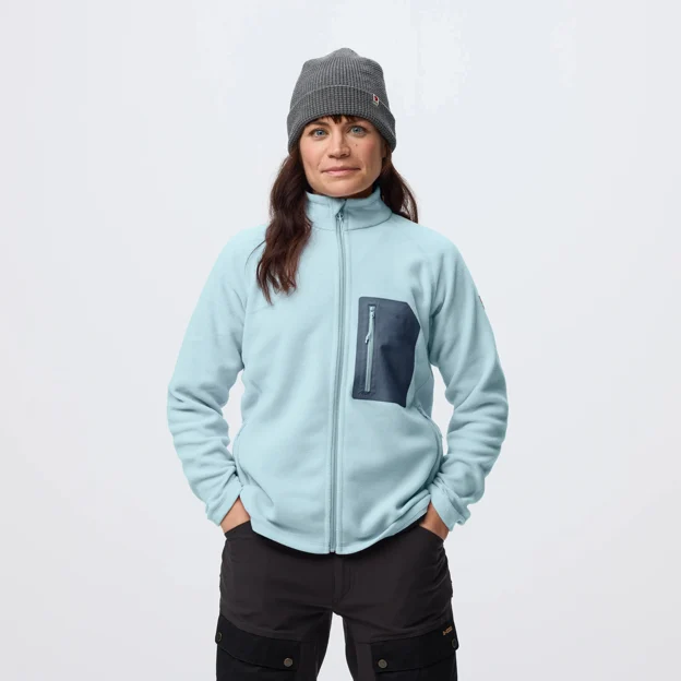 Fjällräven Kaipak Fleece W Women’s Fleeces Model Model front 120116