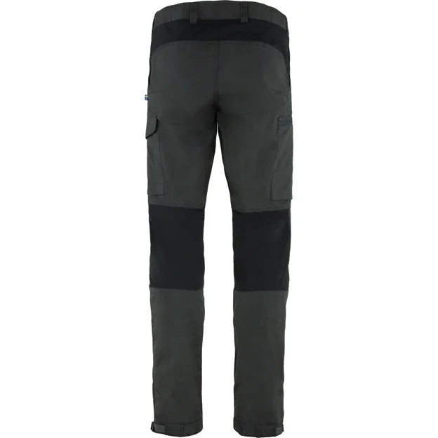 Fjällräven Kaipak Trousers M Men’s Trekking trousers Black, Grey Main Back 59657