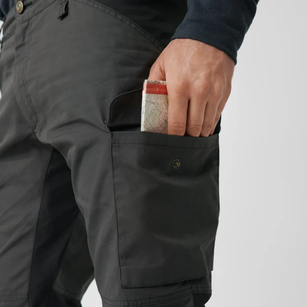 Fjällräven Kaipak Trousers M Men’s Trekking trousers Detail Angle I 59667