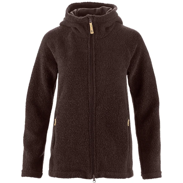 Fjällräven Kaitum Fleece W Women’s Fleeces Brown, Purple Main Front 104950