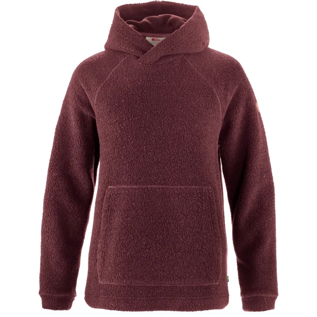 Fjällräven Kaitum Hoodie W Women’s Fleeces Purple, Red Main Front 104944