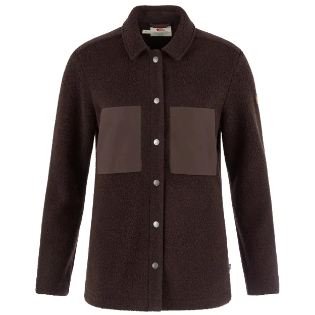 Fjällräven Kaitum Overshirt W Women’s Outdoor jackets Brown, Purple Main Front 104604