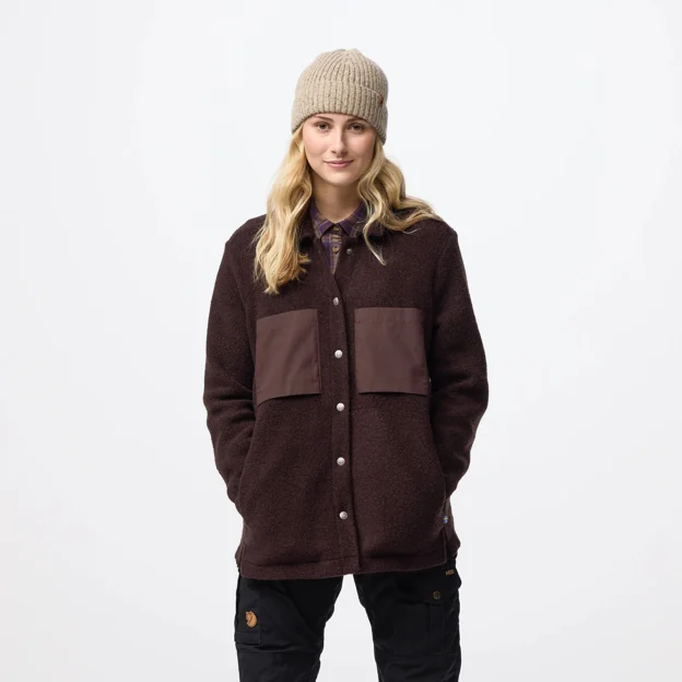 Fjällräven Kaitum Overshirt W Women’s Outdoor jackets Model Model front 125907
