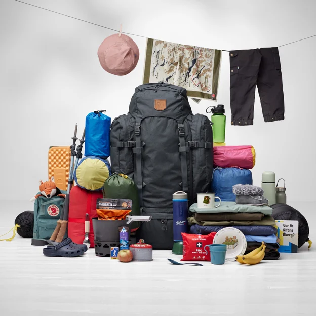Fjällräven Kajka 100 Unisex Trekking backpacks Model Angle K 82462