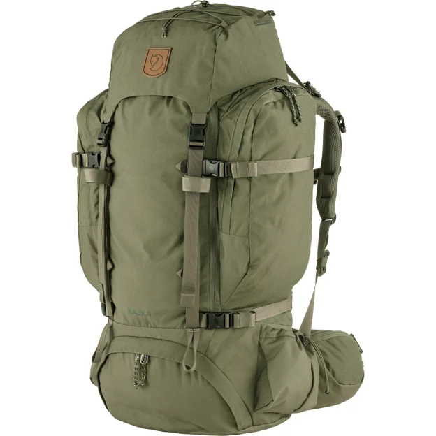 Fjällräven Kajka 100 Unisex Trekking backpacks Green Main Angle F 80625