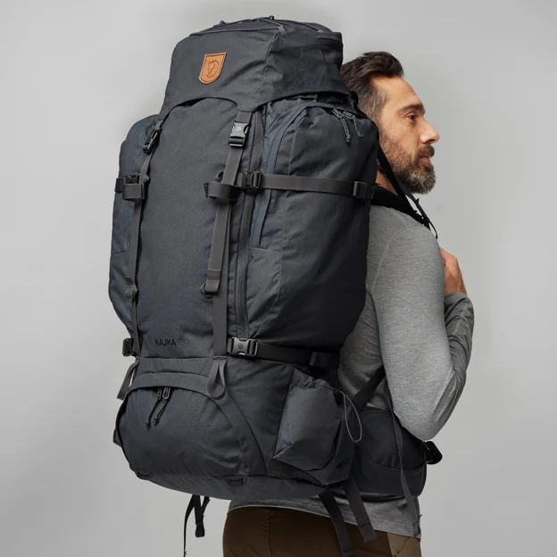 Fjällräven Kajka 100 Unisex Trekking backpacks Model Model front 82160