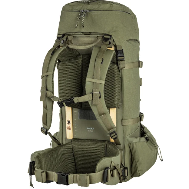 Fjällräven Kajka 35 M/L Unisex Trekking backpacks Green Main Back 67390
