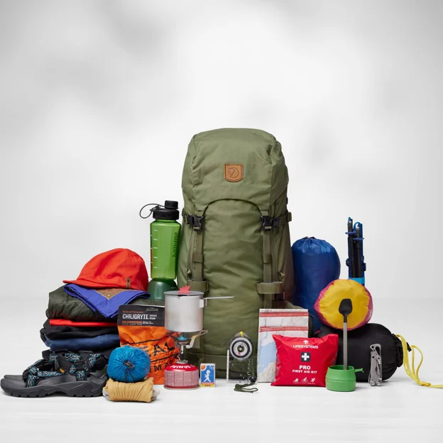 Fjällräven Kajka 35 S/M Unisex Trekking backpacks Model Model side 83304