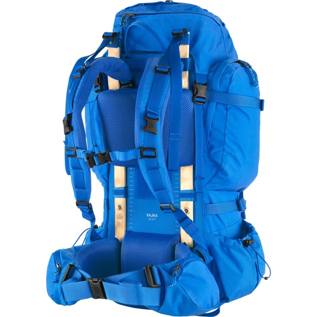 Fjällräven Kajka 55 S/M Unisex Trekking backpacks Blue Main Back 80638