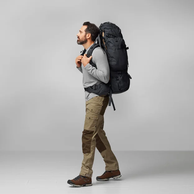 Fjällräven Kajka 65 M/L Unisex Trekking backpacks Model Model front 83334
