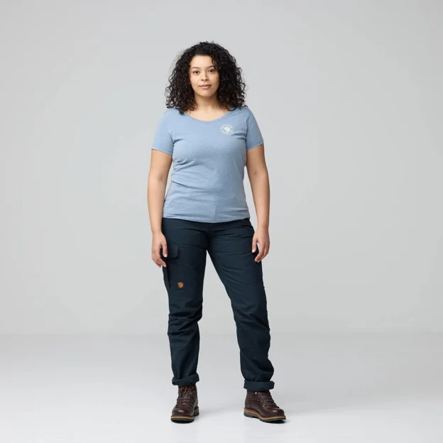 Fjällräven Karla Pro Trousers Curved W Women’s Outdoor trousers Model Model front 93308