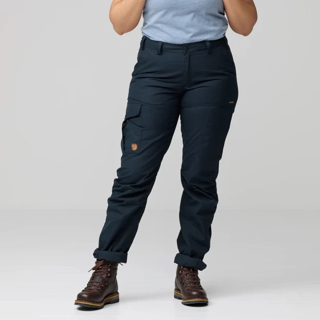 Fjällräven Karla Pro Trousers Curved W Women’s Outdoor trousers Model Angle F 93307