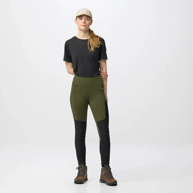 Fjällräven Keb Agile Tights W Women’s Trekking tights Model Angle J 100483
