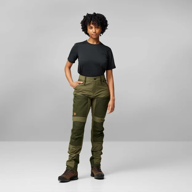 Fjällräven Keb Agile Trousers W Women’s Trekking trousers Model Model front 82227