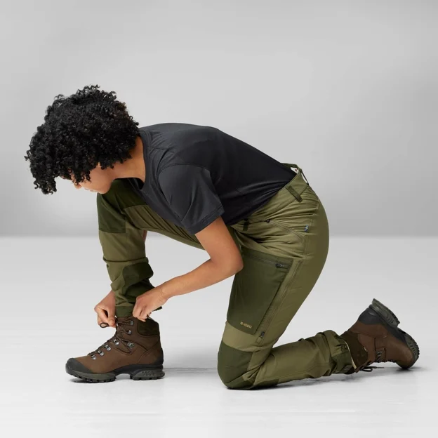 Fjällräven Keb Agile Trousers W Women’s Trekking trousers Model Angle F 82230