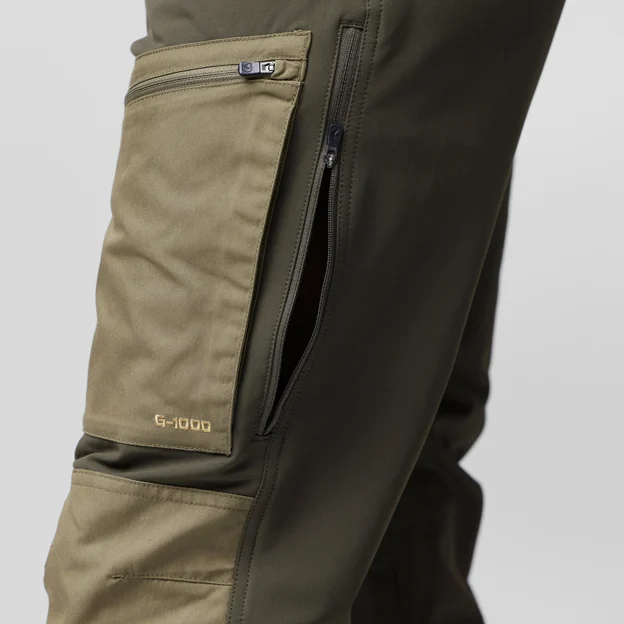 Fjällräven Keb Agile Winter Trousers M Men’s Trekking trousers Detail Angle F 75964