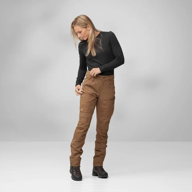 Fjällräven Keb Agile Winter Trousers W Women’s Insulated trousers Model Model front 85479