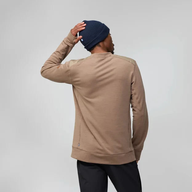 Fjällräven Keb Fleece Crew Neck M Men’s Fleeces Model Model back 94501