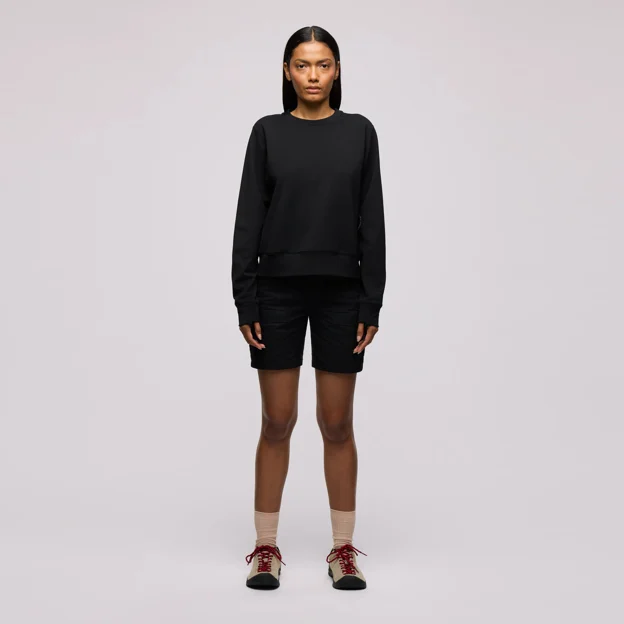 Fjällräven Keb Fleece Crew Neck W Women’s Fleeces Model Model front 125892