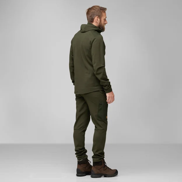 Fjällräven Keb Fleece Hoodie M Men’s Fleeces Model Model back 75974