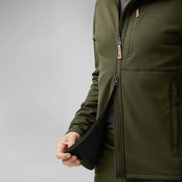 Fjällräven Keb Fleece Hoodie M Men’s Fleeces Detail Angle G 75977