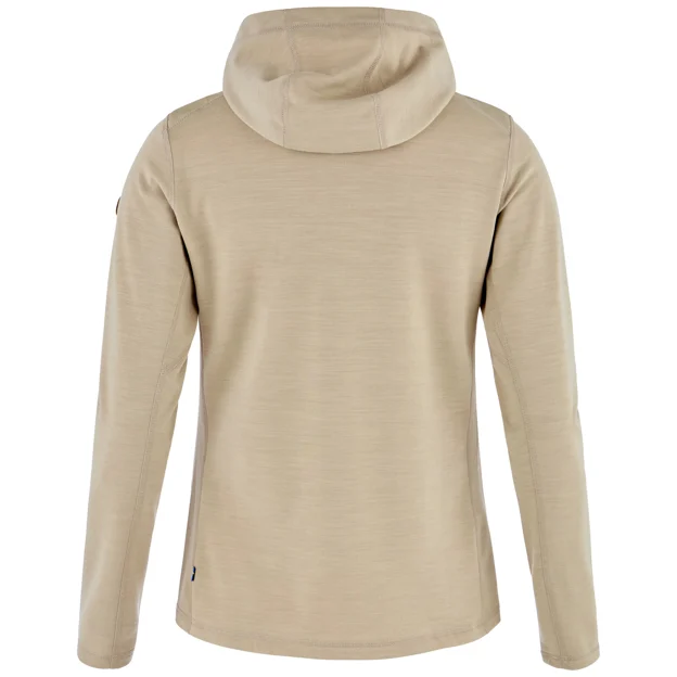 Fjällräven Keb Fleece Hoodie W Women’s Fleeces Beige Main Back 104839