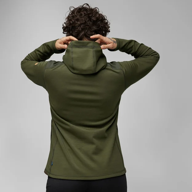 Fjällräven Keb Fleece Hoodie W Women’s Fleeces Model Model back 75979