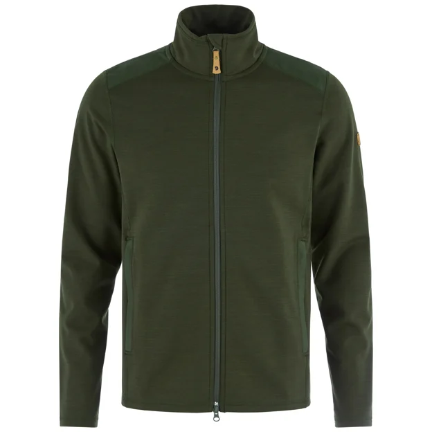 Fjällräven Keb Fleece M Men’s Fleeces Green Main Front 104838